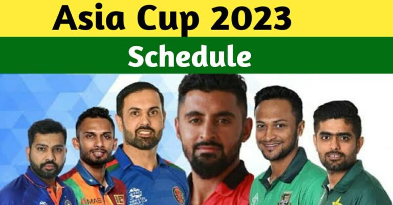 Asia Cup 2023 Schedule – Atif Speaks