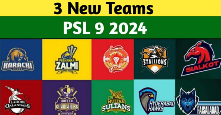 3 New Teams In PSL 2024 – PSL 9 2024