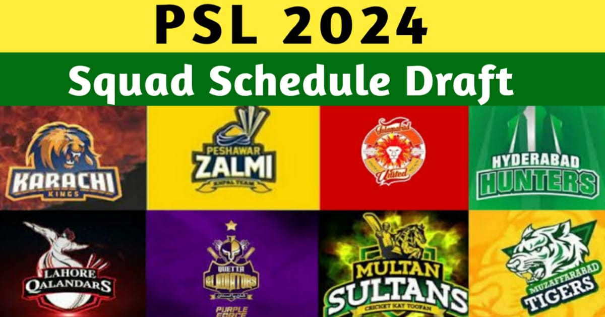 Psl Schedule 2024 Time Table Today maggi wilhelmina