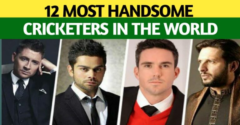 TOP 12 MOST HANDSOME CRICKETERS IN THE WORLD