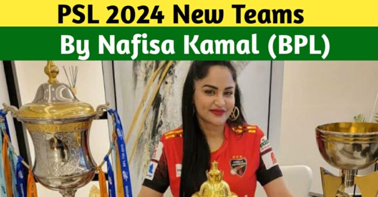 PSL 9 New Team 2024 By Nafisa Kamal(BPL)
