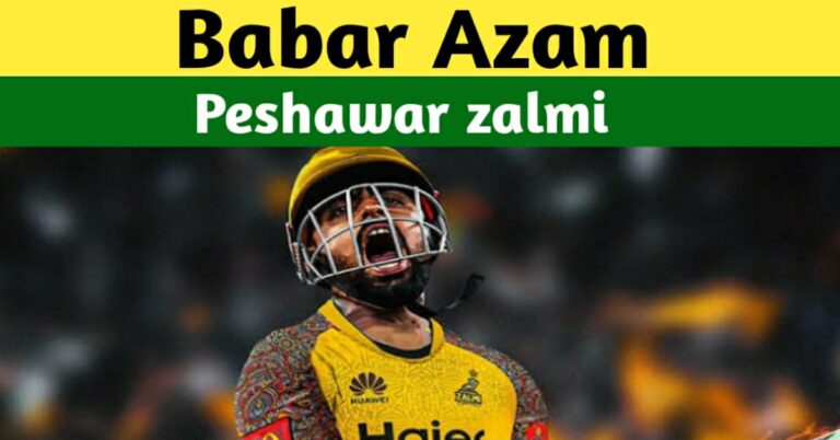 Babar Azam PSL 2023 – Babar Azam Peshawar Zalmi 2023