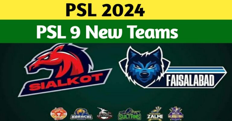 PSL 2024 NEW TEAMS – PSL 9