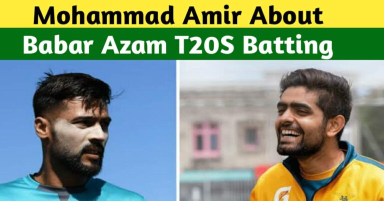 I DON’T SEE BABAR AS A THREAT IN T20 FORMAT – AMIR ON BABAR AZAM