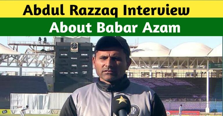 BABAR IS AND WILL REMAIN THE CAPTAIN OF THE PAKISTAN TEAM, ABDUL RAZZAQ ON BABAR AZAM