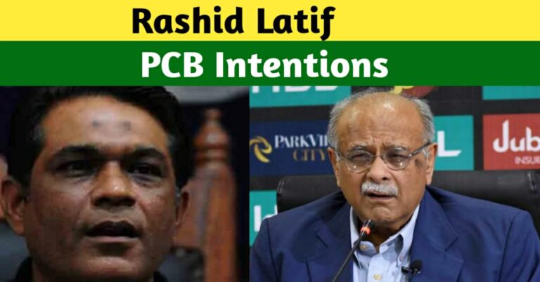 RASHID LATIF QUESTIONS PCB INTENTIONS – SAYS BCCI WANTED TO WIN AND PAKISTAN WANTED FACE SAVE