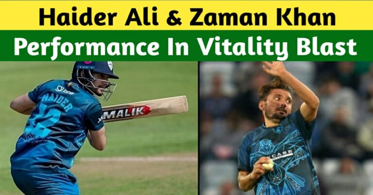 HAIDER ALI SCORES ANOTHER FIFTY, ZAMAN KHAN BOWLED WELL AGAINST SHAN MASOOD’S YORKSHIRE