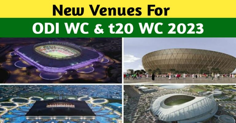 CHANGE IN VENUES EXPECTED FOR T20 WORLD CUP 2024 AND ICC CHAMPIONS TROPHY 2025