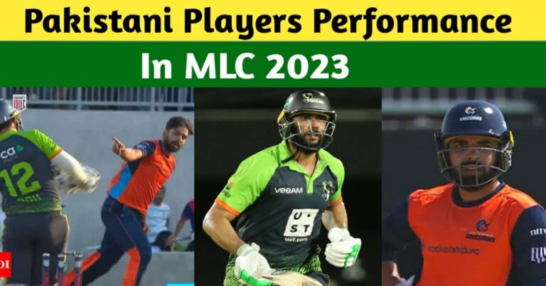 MLC 2023 – Performances Of Shadab Khan, Haris Rauf, and Imad Wasim In MLC 2023