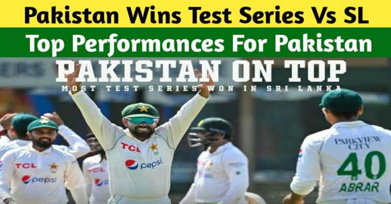 Pakistan Creates New Test Records With A Clean Sweep Over Sri lanka In The Two-Match Test Series