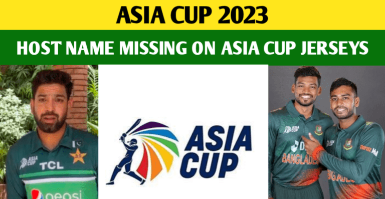 Pakistan Not Mentioned As Hosts On Asia Cup 2023 Team Jerseys