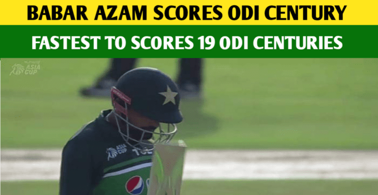 Babar Azam Becomes Fastest Batter To Complete 19 ODI Centuries