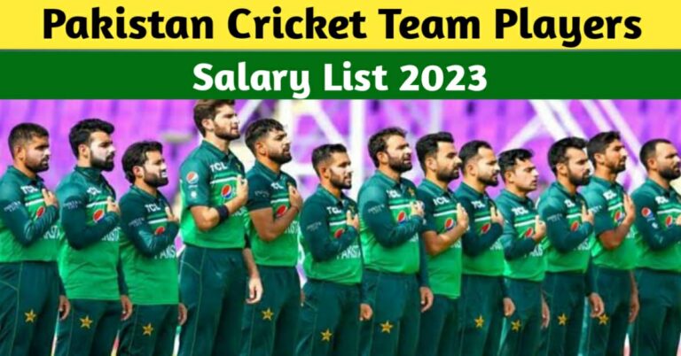 Babar Azam Salary Per Month – Pakistan Cricket Players Salary List 2023