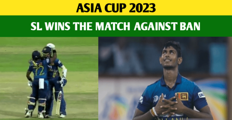 Asia Cup 2023: Pathirana And Asalanka Helped Srilanka To Win The Match Against Bangladesh