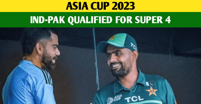 Asia Cup 2023: Pakistan And India Qualified For The Super 4s As Nepal Knocked Out Of The Tournament