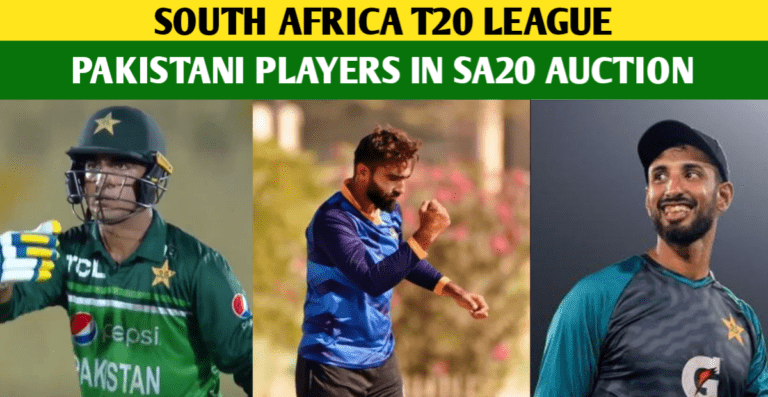 Naseem Shah, Usama Mir, And Other Pakistani Cricketers Registered For The SA20 Auction