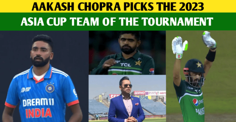 Aakash Chopra Named Three Pakistani Players In Asia Cup 2023 Team Of The Tournament