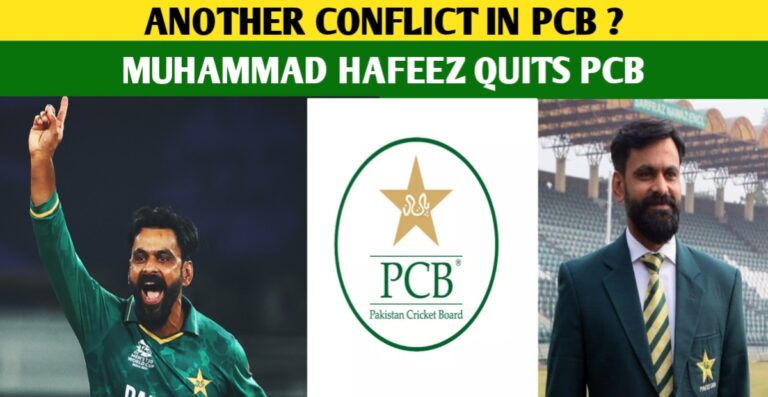 Muhammad Hafeez Announces That He Resigns From The PCB Technical Committee