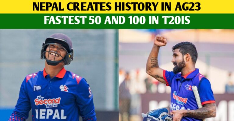 Asian Games 2023: Nepal Batters Claimed The Record Of Fastest Fifty And Century In T20Is