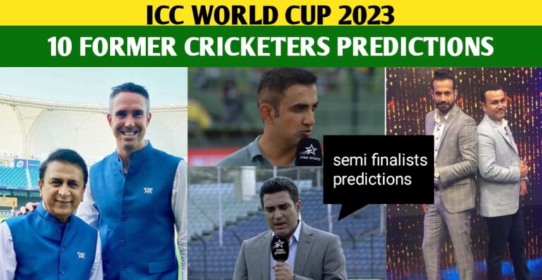 10 Former Cricketers On Star Sports Panel Predicts World Cup 2023 Semi Finalists