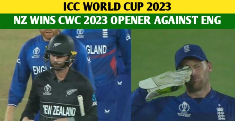 World Cup 2023: Centuries From Conway And Ravindra Helped NZ To Win The WC Opener Against ENG