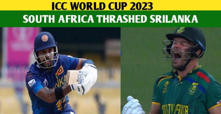 SA Vs BAN 2023: Markram, De Kock, And Dussen Helped SA To Beat SL In The World Cup 2023