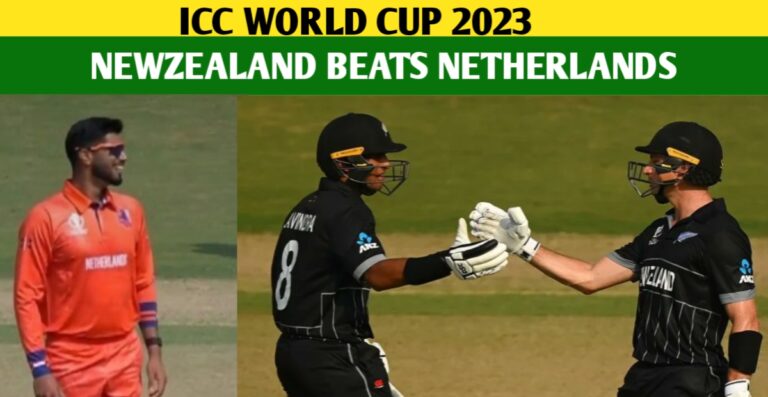 NZ Vs NED 2023: All-Round Performance From Santner Helped NZ Win Against NED In The World Cup 2023
