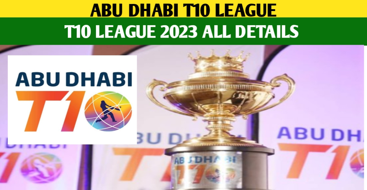 abu dhabi t10 league 2023 details