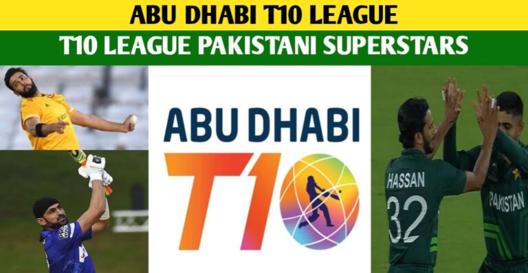 T10 League 2023: Four Pakistani Players Picked In Asian Superstar Category Of The Abu Dhabi T10 League 2023