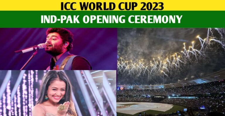 India Vs Pakistan World Cup 2023: Pre-Match Ceremony, Performers List, Timings, And Other Details
