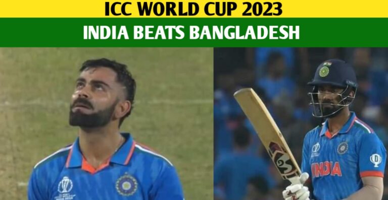 IND Vs BAN 2023: Virat Kohli Scores Century Against Bangladesh As India Continues Their Win Streak In World Cup 2023