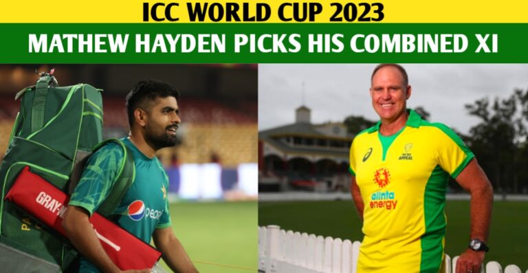 Mathew Hayden Picks His Combined Pak-Aus ODI XI