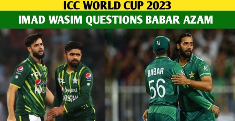 Imad Wasim Believes Babar Is Top Ranked ODI Batsman And He Has To Win Matches For Pakistan