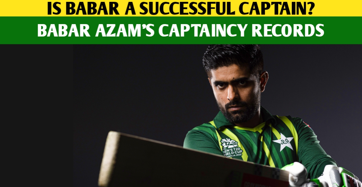babar azam captaincy records