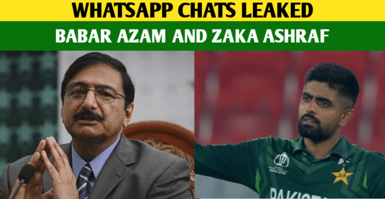 Babar Azam’s WhatsApp Chat Leaked: PCB Chairman, Zaka Ashraf Gives Permission