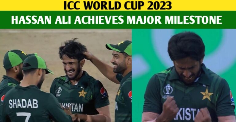 Hassan Ali Completes Major Milestone Of 100 Wickets In ODI Cricket For Pakistan