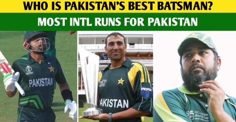 Most Runs In International Cricket For Pakistan – Top Runs Scorer For Pakistan (ODI + T20I + Test)