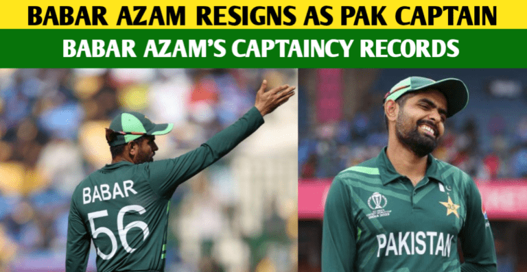 Babar Azam Resigns From Pakistan Team Captaincy – Babar Azam’s Captaincy Records