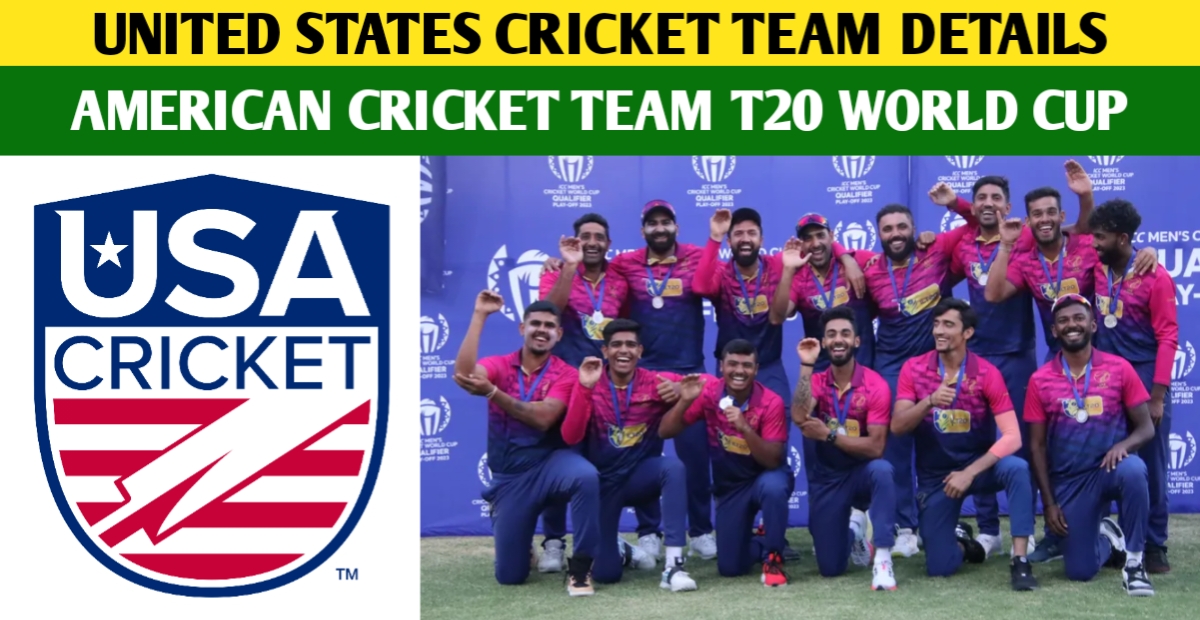 American Cricket Team ICC T20 World Cup 2024 All Details USA Cricket